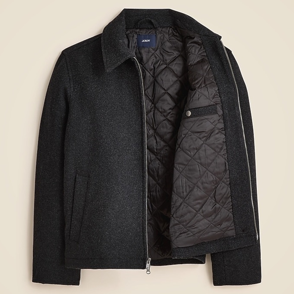 J. Crew Black Men's Wool Jacket